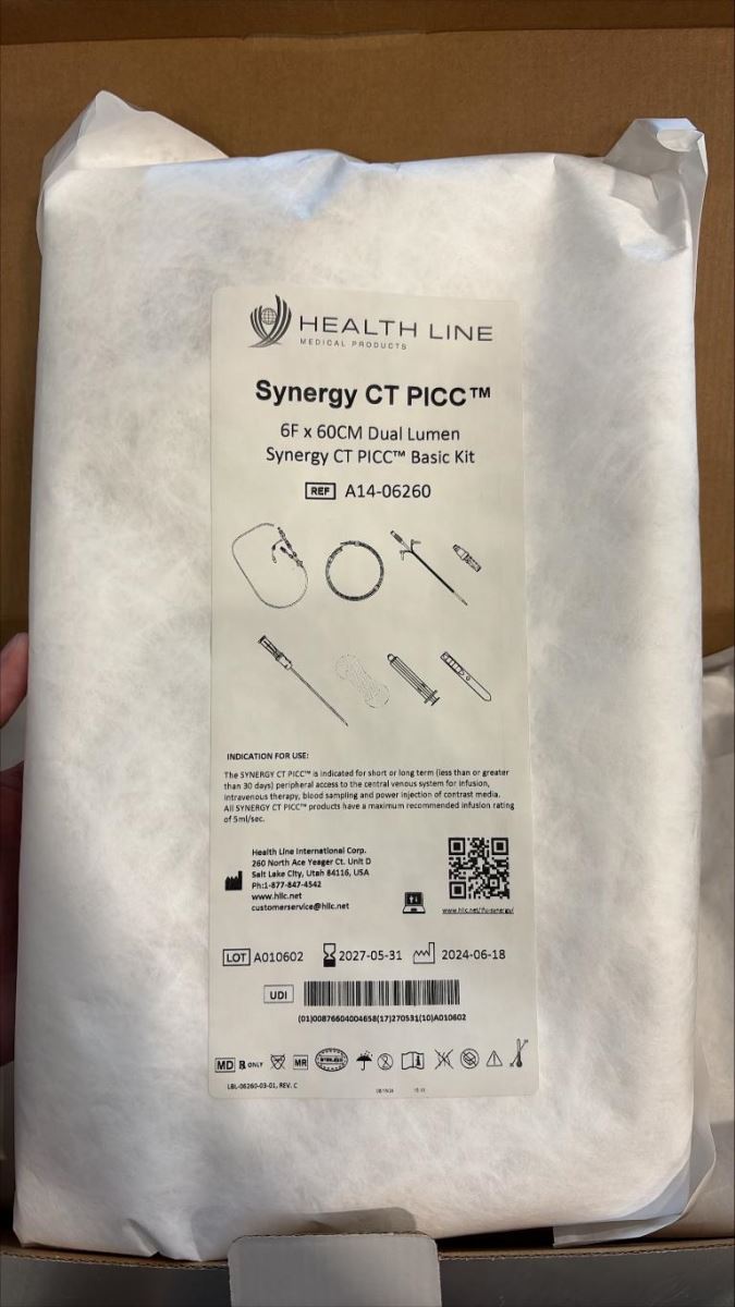 Ống thông tĩnh mạch trung tâm đặt từ ngoại vi (PICC - Peripherally Inserted Central Catheter)